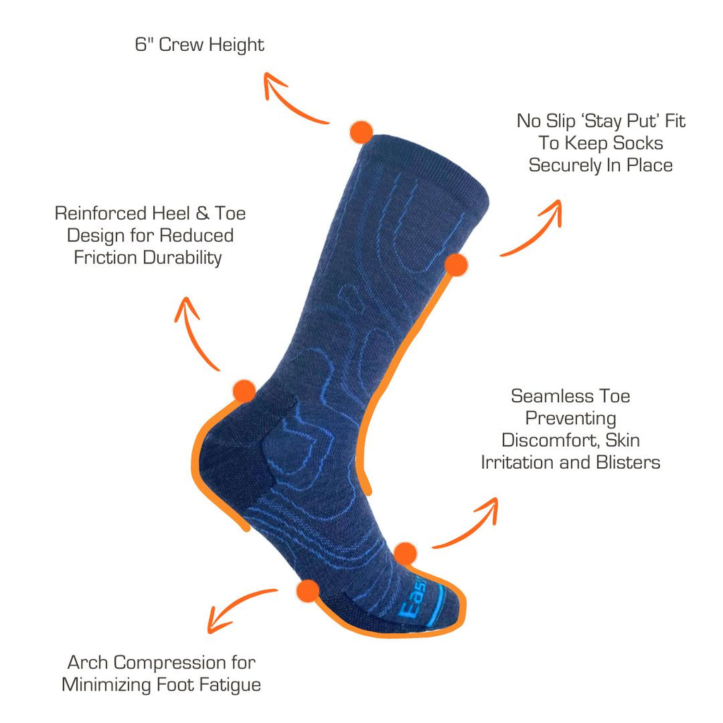 Elevation Merino Wool Cushioned Socks