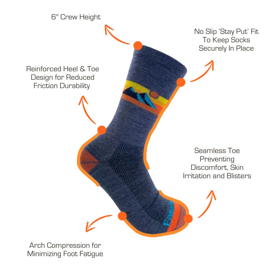 Overlook Merino Wool Socks
