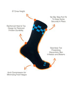Checker Adventure Merino Wool Socks