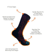 Elevation Lightweight Performance Merino Wool Socks