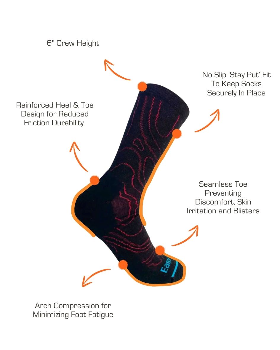 Elevation Lightweight Performance Merino Wool Socks