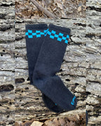 Checker Adventure Merino Wool Socks
