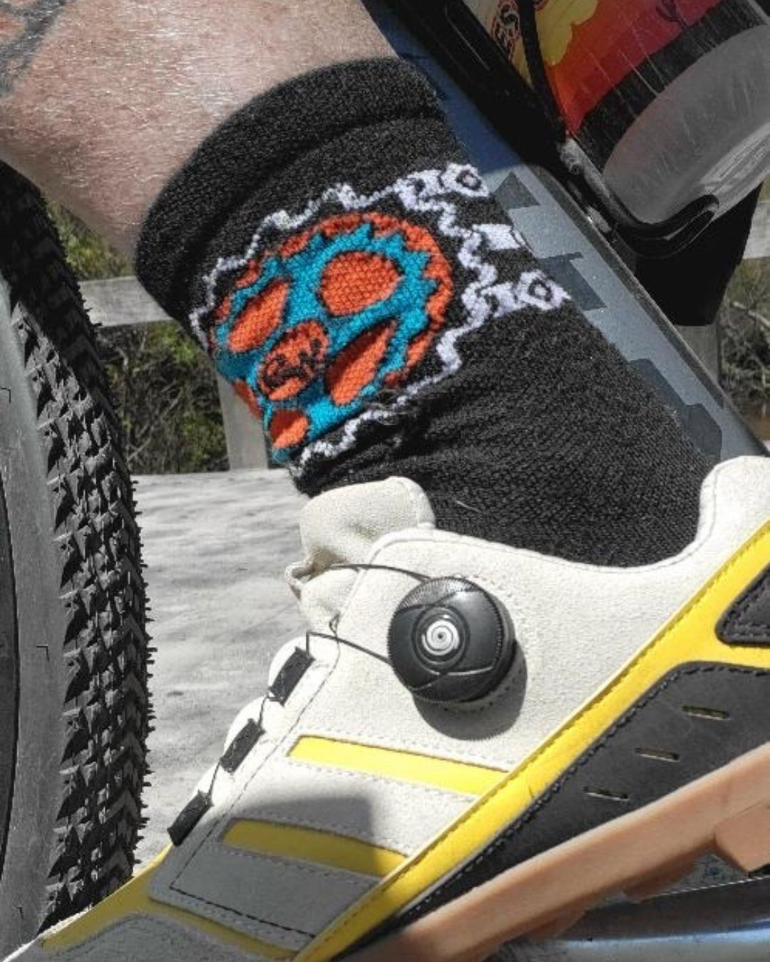 Flow Merino Wool Mountain Bike Socks