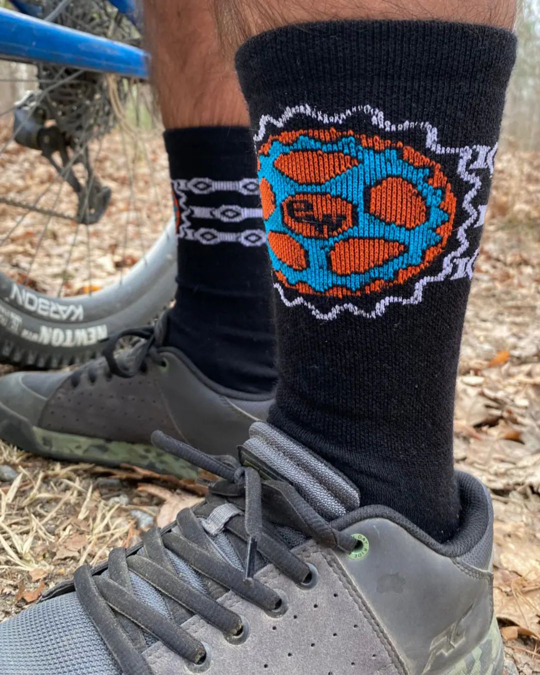 Flow Merino Wool Mountain Bike Socks