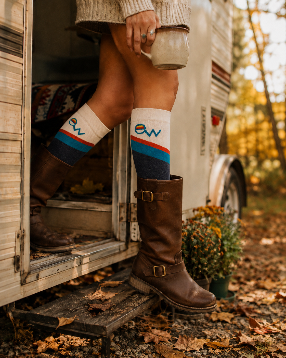 Easy Wind Merino Wool Ski Sock