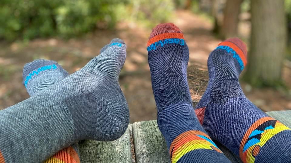 outdoor recreation merino wool socks by easy wind outfitters