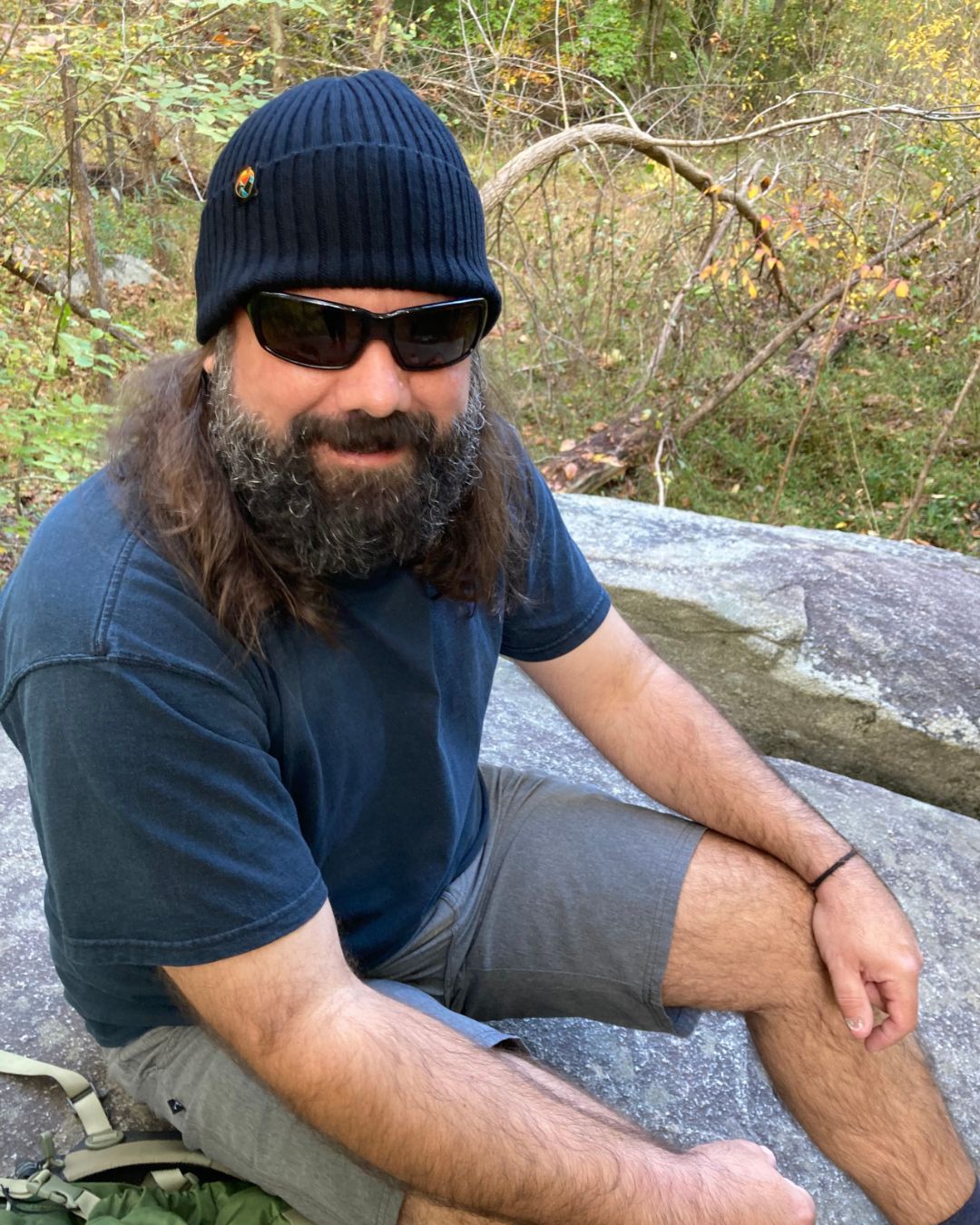 Rib Knit Merino Wool Beanie Hat