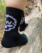 Skull Merino Wool Mountain Bike Socks
