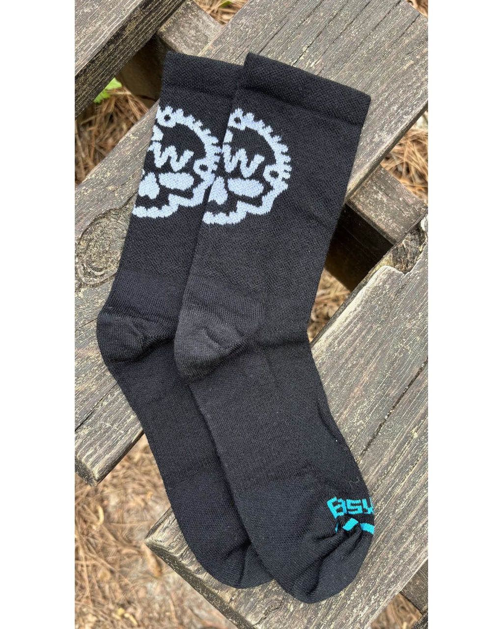 Skull Merino Wool Mountain Bike Socks
