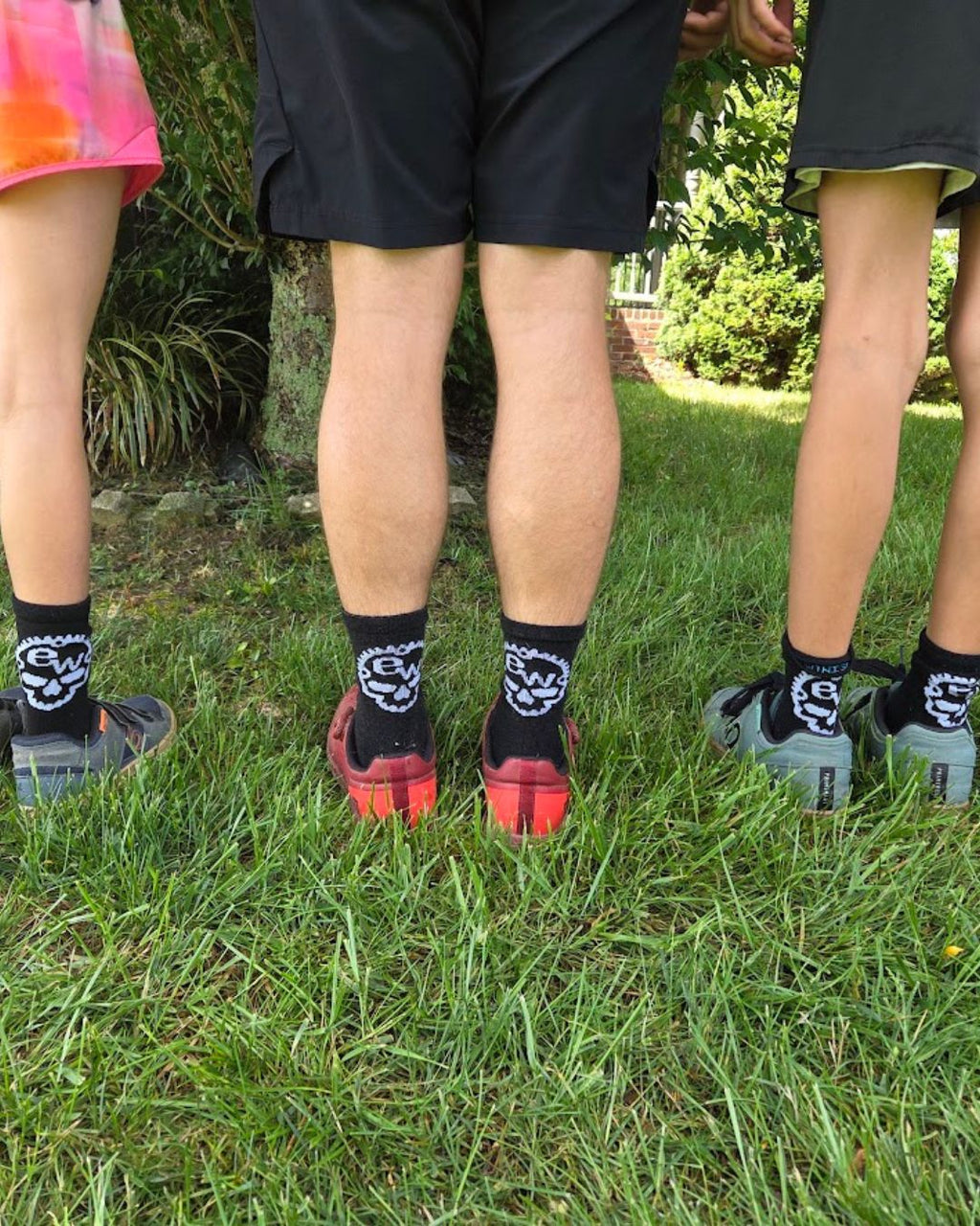Skull Merino Wool Mountain Bike Socks