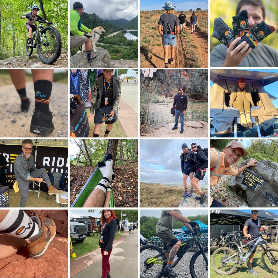 merino wool socks for outdoor recreation, hiking, biking, running and more by easy wind outfitters