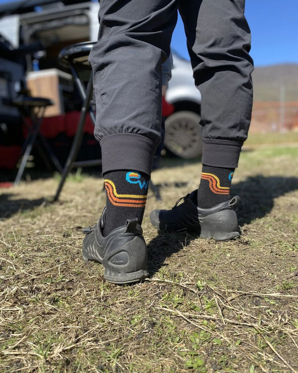 merino wool socks for outdoor recreation, hiking, biking, running and more by easy wind outfitters