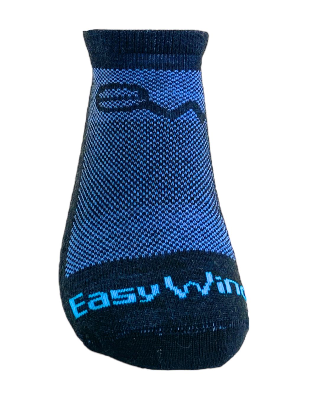 Ultra Pull Tab No-Show Merino Wool Running Socks